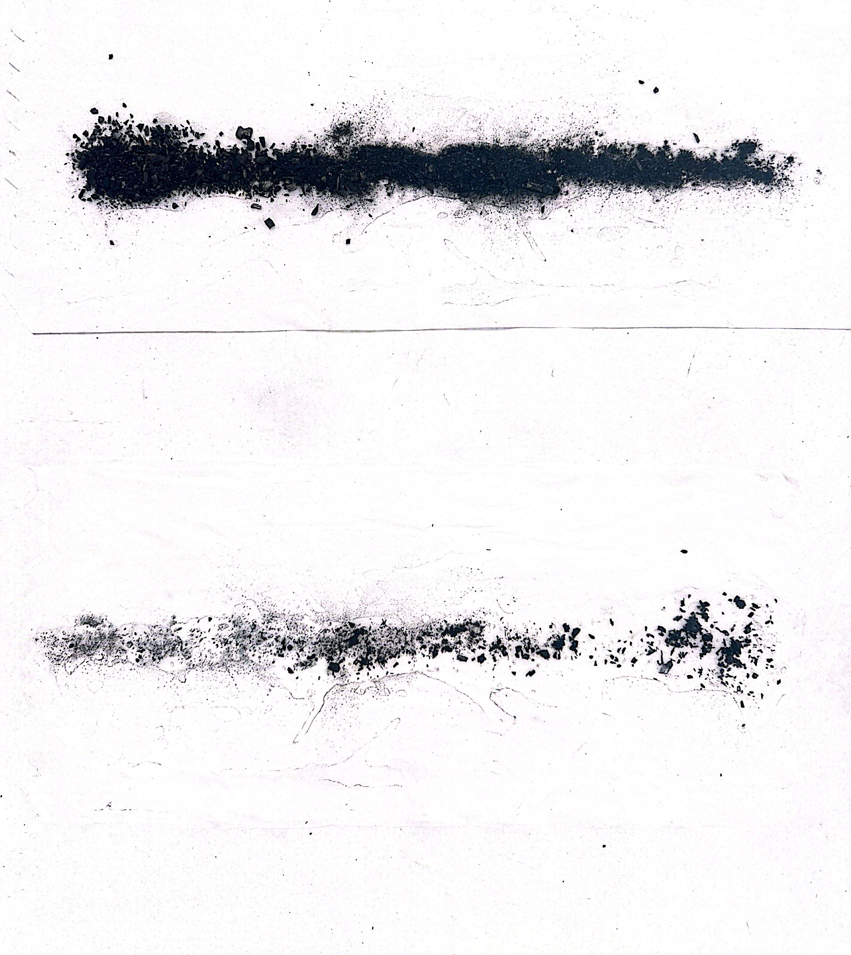 Charcoal 6, 2026. Charcoal on paper. Banff, Canada.